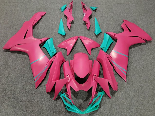 2011-2024 Pink Teal Suzuki GSXR 600 / GSXR 750 Motorcycle Fairings UK