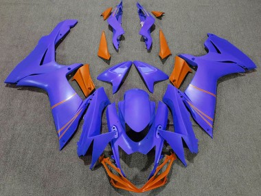Buy 2011-2024 Ocean Blue Orange Suzuki GSXR 600 / GSXR 750 Motorcycle Fairings UK