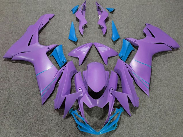 2011-2024 Purple Light Blue Suzuki GSXR 600 / GSXR 750 Motorcycle Fairings UK