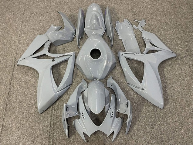 2006-2007 Nardo Grey Suzuki GSXR 600 / GSXR 750 Motorcycle Fairings UK