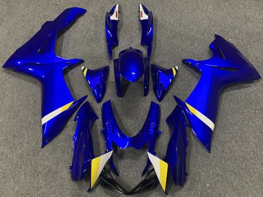 Buy 2011-2024 Blue White Yellow Suzuki GSXR 600 / GSXR 750 Abs Motorcycle Fairings UK