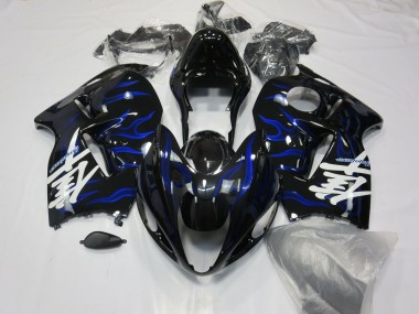 Buy 1997-2007 Blue Swirl Suzuki GSXR 1300 Motorcycle Fairings UK