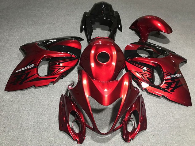 2008-2020 Deep Red Suzuki GSXR 1300 Motorcycle Fairings UK
