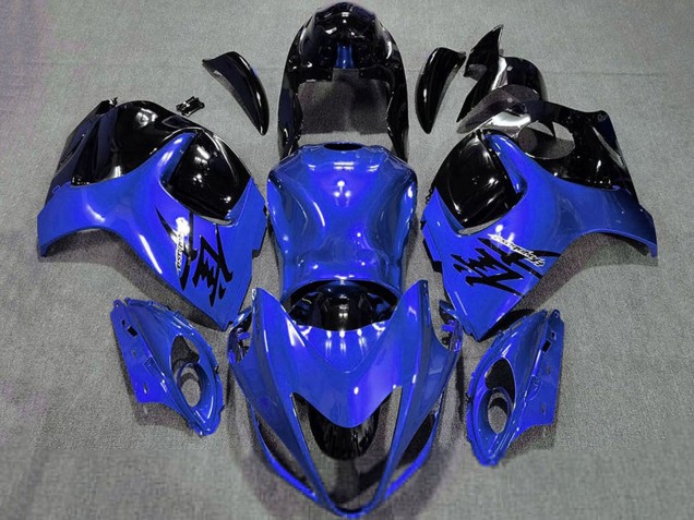 2008-2020 Glossy Blue and Black Suzuki GSXR 1300 Motorcycle Fairings UK