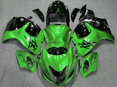 Buy 2008-2020 Glossy Green and Black Suzuki GSXR 1300 Motorcycle Fairings UK