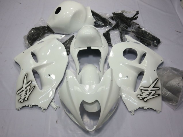 1997-2007 Glossy White Suzuki GSXR 1300 Motorcycle Fairings UK