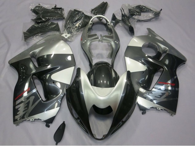1997-2007 Grey and Silver Suzuki GSXR 1300 Motorcycle Fairings UK