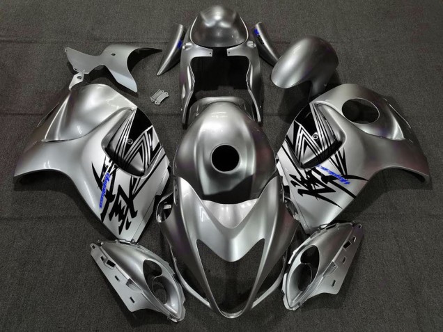 2008-2020 Liquid Silver Blue Suzuki GSXR 1300 Motorcycle Fairings UK