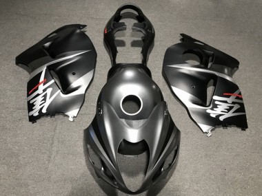 Buy 1997-2007 Matte Silver Black Suzuki GSXR 1300 Motorcycle Fairings UK