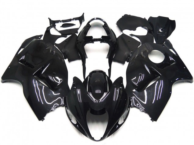 1997-2007 Glossy Black Suzuki GSXR 1300 Motorcycle Fairings UK