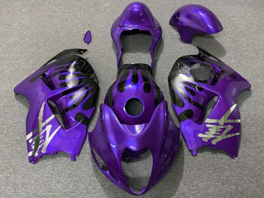 Buy 1997-2007 Purple and Black Suzuki GSXR 1300 Motorcycle Fairings UK