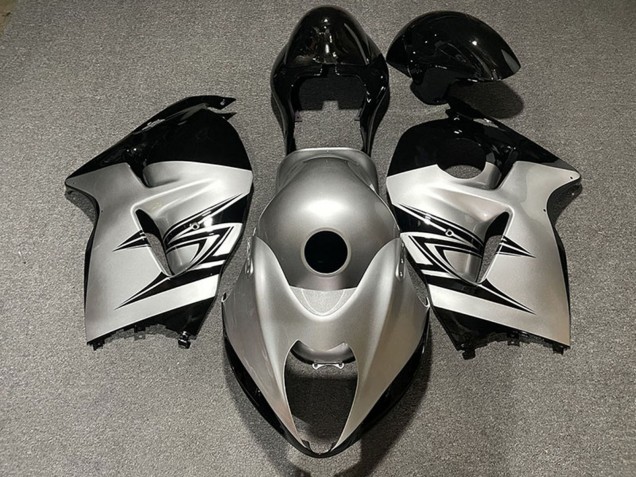 1997-2007 Silver Black Suzuki GSXR 1300 Motorcycle Fairings UK