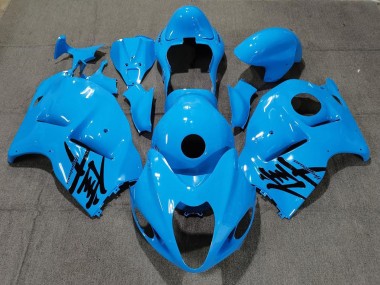 Buy 1997-2007 Sky Blue Suzuki GSXR 1300 Motorcycle Fairings UK