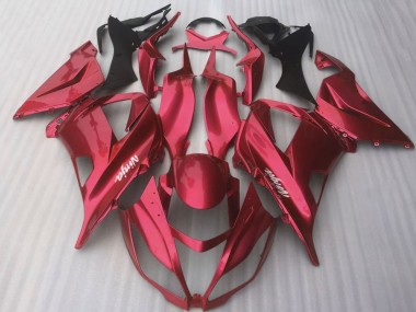 Buy 2016-2019 Glossy Candy Red Kawasaki ZX10R Motorcycle Fairings UK
