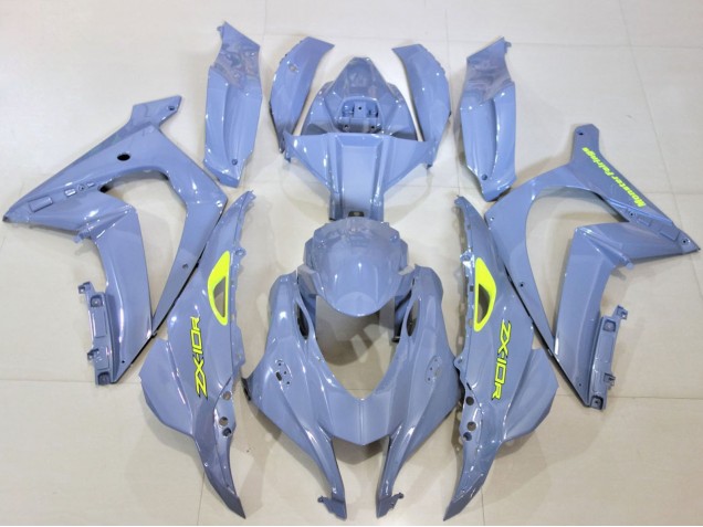 2016-2019 Light Blue Yellow Kawasaki ZX10R Motorcycle Fairings UK