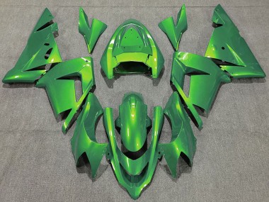 Buy 2004-2005 Glossy Green Kawasaki ZX10R Motorcycle Fairings UK