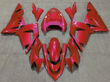 Buy 2004-2005 Glossy Red Kawasaki ZX10R Motorcycle Fairings UK