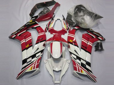 Buy 2011-2015 Red Black White Yellow Kawasaki ZX10R Motorcycle Fairings UK