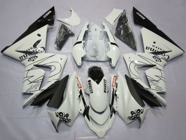 Buy 2004-2005 White Corona Kawasaki ZX10R Motorcycle Fairings UK