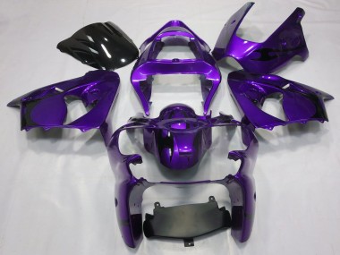 Buy 2000-2002 Purple Kawasaki ZX6R Motorcycle Fairings UK