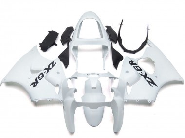 Buy 2000-2002 Glossy White Kawasaki ZX6R Motorcycle Fairings UK