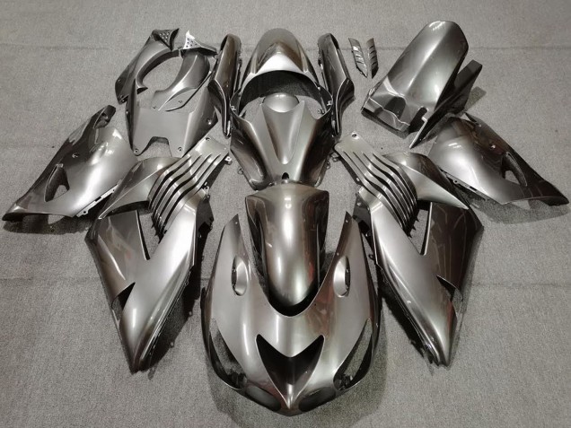 2006-2011 Silver Kawasaki ZX14R Motorcycle Fairings UK
