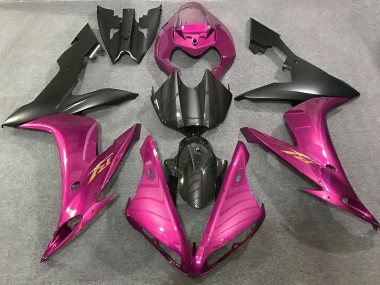 Buy 2004-2006 Hot Pink Carbon Fiber Style Yamaha R1 Motorcycle Fairings UK