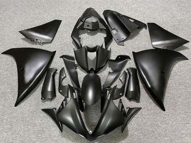 Buy 2009-2011 Matte Black Yamaha R1 Motorcycle Fairings UK
