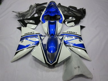 Buy 2012-2014 White Blue Black Layerd Semakin Didepan Yamaha R1 Motorcycle Fairings UK