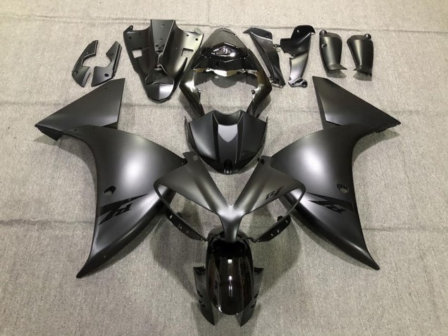 2012-2014 Glossy Black Matte Black Yamaha R1 Motorcycle Fairings UK