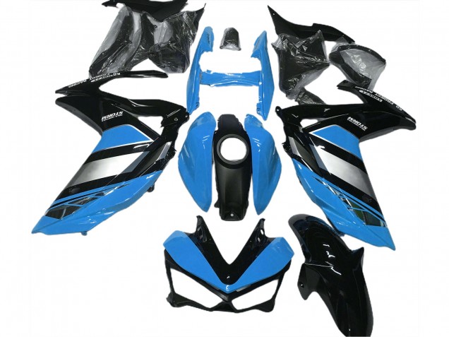 2015-2018 Blue Silver Glossy Black Yamalube Yamaha R3 Motorcycle Fairings UK