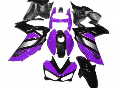 Buy 2015-2018 Purple Silver Glossy Black Yamaha R3 Motorcycle Fairings UK