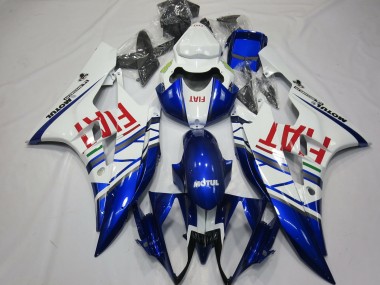 Buy 2006-2007 White Blue Red Fiat Motul Michelin Yamaha R6 Motorcycle Fairings UK