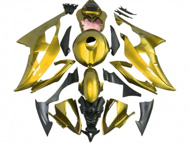 Buy 2008-2016 Yellow Yamaha R6 Motorcycle Fairings UK