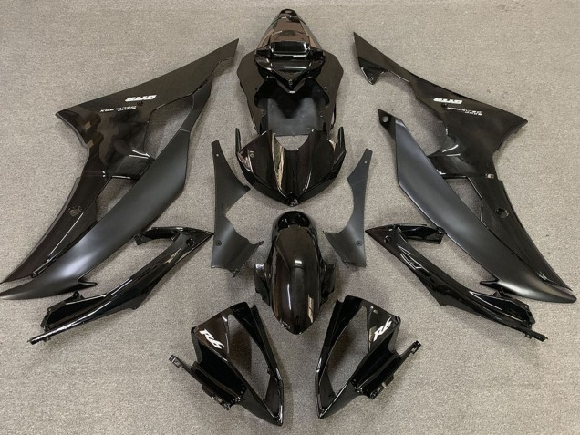 2008-2016 Glossy Black Matte Black Yamaha R6 Motorcycle Fairing Kits UK