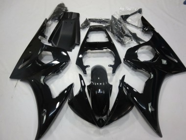 Buy 2005 Glossy Black Yamaha R6 Motorcycle Fairings UK