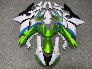Buy 2017-2025 White Blue Green Yamaha R6 Motorcycle Fairings UK