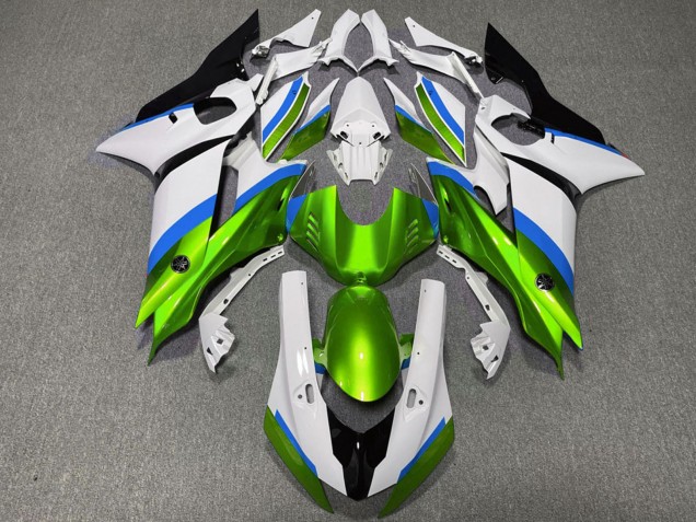 2017-2025 White Blue Green Yamaha R6 Motorcycle Fairings UK
