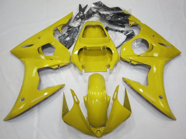 2003-2004 Glossy Yellow Yamaha R6 Motorcycle Fairings UK