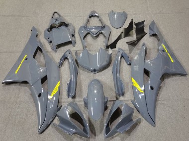 Buy 2008-2016 Nardo Grey High Viz Yellow Decals Yamaha R6 Motorcycle Fairings UK