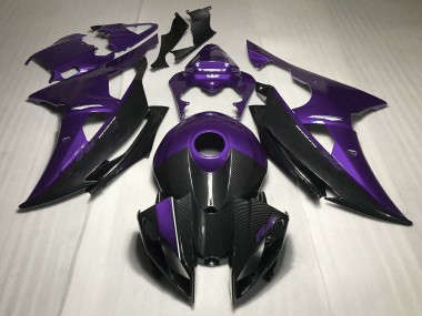 Buy 2008-2016 Purple Carbon Fiber Style Yamaha R6 Motorcycle Fairings UK