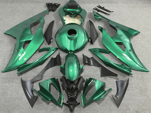 2008-2016 Green Yamaha R6 Motorcycle Fairings UK