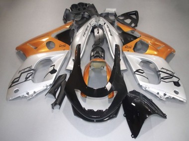 Buy 1996-2007 Silver Orange Black Yamaha YZF600 Motorcycle Fairings UK