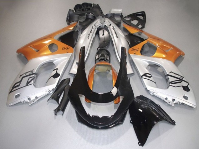 1996-2007 Silver Orange Black Yamaha YZF600 Motorcycle Fairings UK