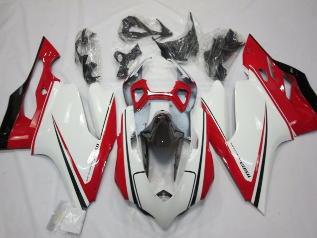 2011-2014 White Red Black Green Ducati 1199 Motorcycle Fairing UK