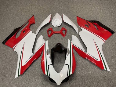 Buy 2011-2014 White Red Black Green Ducati 1199 Motorcycle Fairings UK