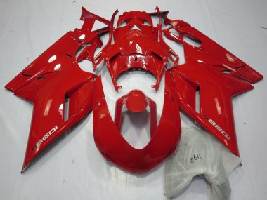 Buy 2007-2014 Red Ducati 1098 Motorcycle Fairings UK