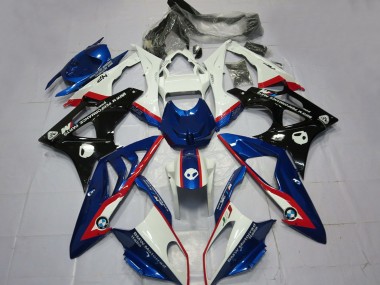 Buy 2009-2014 White Red Blue Glossy Black BMW S1000RR Bike Fairings UK