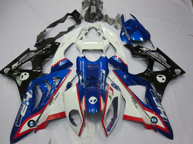 2009-2014 White Red Blue Glossy Black HP BMW S1000RR Motorcycle Fairing UK