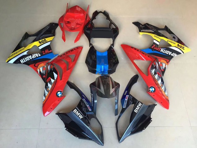 2009-2014 Yellow Blue Red Black Shark BMW S1000RR Motorcycle Fairings UK